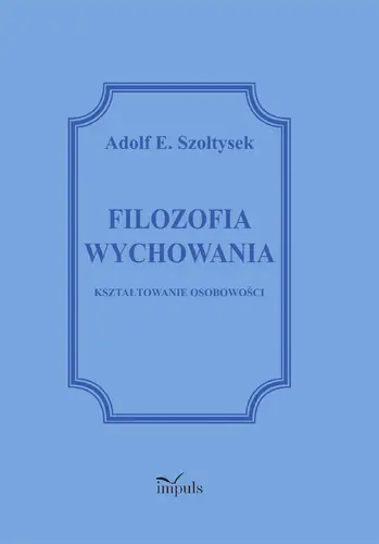 Okładka: Filozofia wychowania