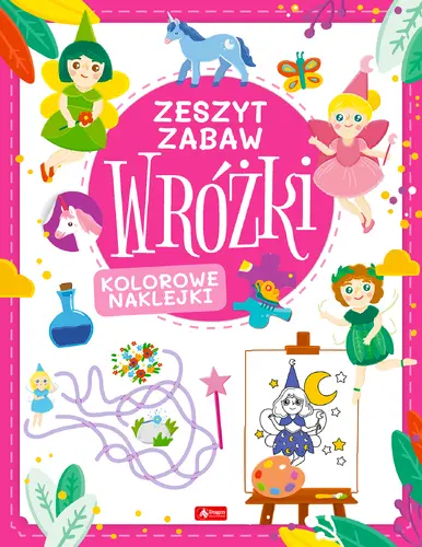Okładka: Wróżki. Zeszyt zabawy