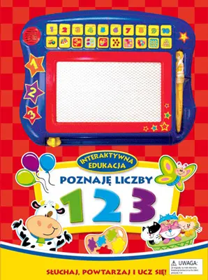 Okładka: Poznaję liczby 1, 2, 3
