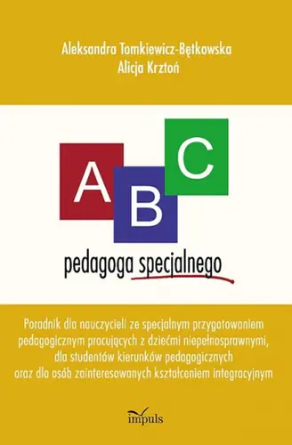 Okładka: ABC pedagoga specjalnego