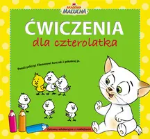 Okładka: Ćwiczenia dla czterolatka
