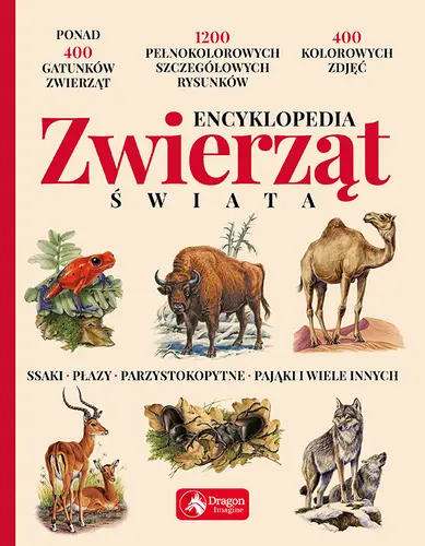 Okładka: Encyklopedia zwierząt świata