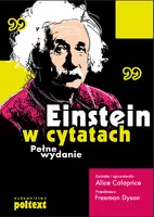 Okładka: Einstein w cytatach Pełne wydanie