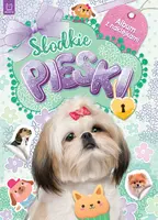 Okładka: Słodkie pieski. Album z naklejkami