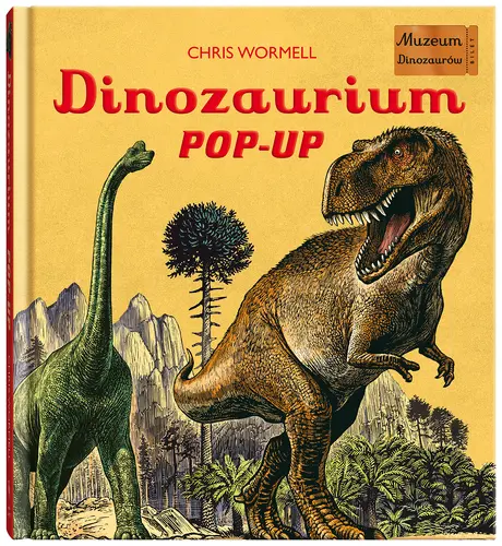 Okładka: Dinozaurium pop-up