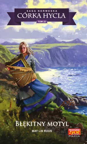 Okładka: Błękitny motyl