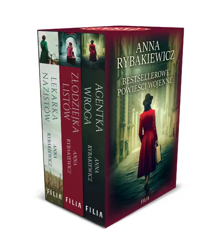 Okładka: Pakiet: Lekarka nazistów / Złodziejka listów / Agentka wroga