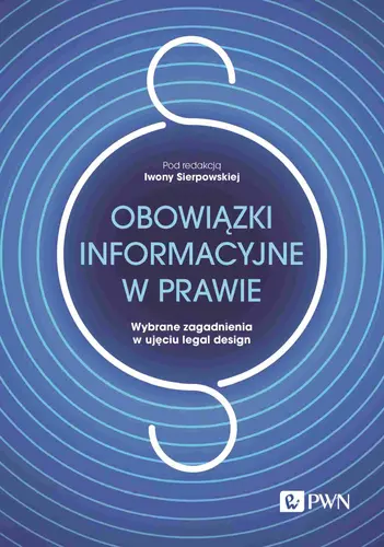 Okładka: Obowiązki informacyjne w prawie.