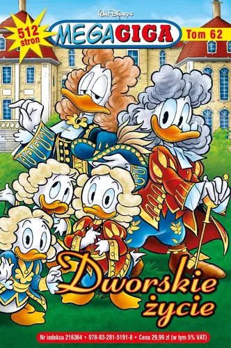 Okładka: MegaGiga. Dworskie życie. Tom 1/2024