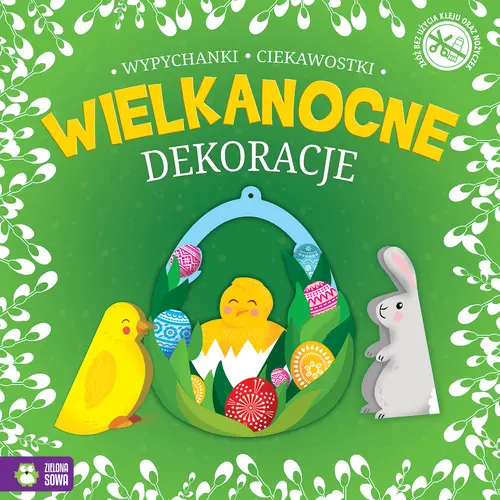 Okładka: Wielkanocne wypychanki. Dekoracje