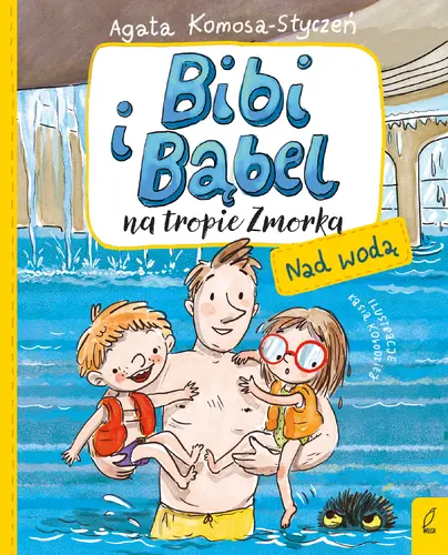 Okładka: Bibi i Bąbel na tropie Zmorka. Nad wodą