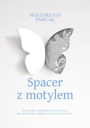 Okładka: Spacer z motylem