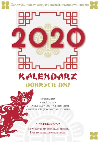 Okładka: Kalendarz dobrych dni 2020