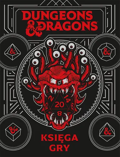 Okładka: Dungeons & Dragons. Księga gry