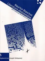 Okładka: Maurice Blanchot - literatura ekstremalna