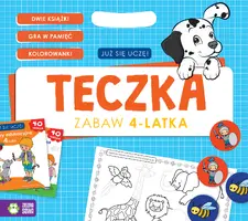 Okładka: Już się uczę. Teczka zabaw 4-latka