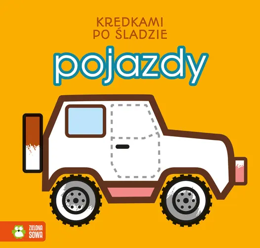 Okładka: Kredkami po śladzie. Pojazdy