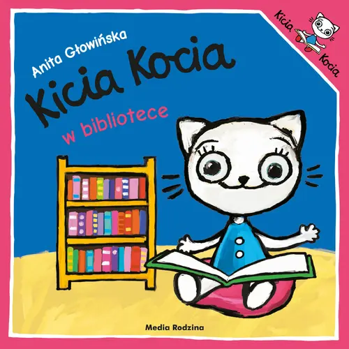 Okładka: Kicia Kocia w bibliotece
