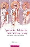 Okładka: Spotkania z biblijnymi nauczycielami wiary