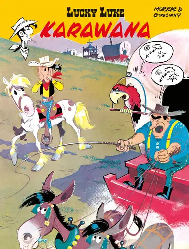 Okładka: Lucky Luke. Karawana