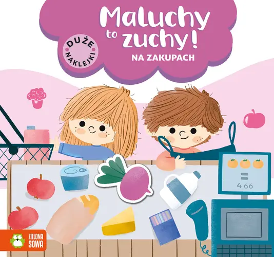 Okładka: Maluchy to zuchy. Na zakupach