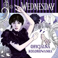 Okładka: Wednesday. Oficjalna kolorowanka