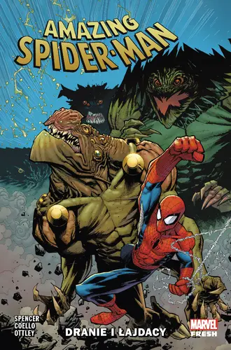 Okładka: Amazing Spider-Man. Dranie i łajdacy. Tom 8