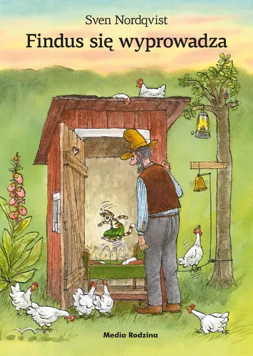 Okładka: Pettson i Findus. Findus się wyprowadza