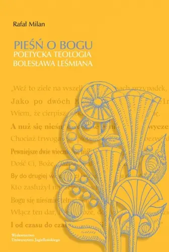Okładka: Pieśń o Bogu