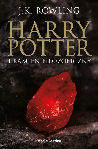 Okładka: Harry Potter i kamień filozoficzny cz. br.