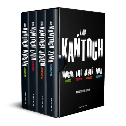 Okładka: Pakiet Anna Kańtoch: Wiosna zaginionych/ Lato utraconych / Jesień zapomnianych / Zima pożegnanych