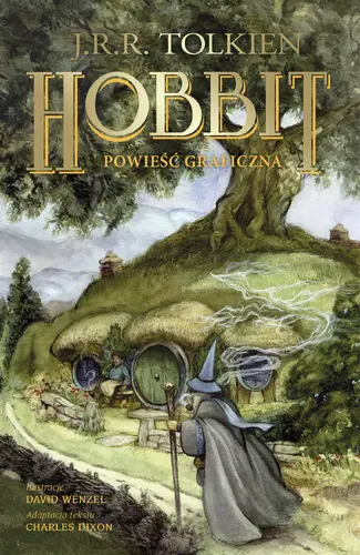 Okładka: Hobbit albo tam i z powrotem [Powieść graficzna]