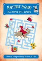 Okładka: Kapitalne zagadki dla małych bystrzaków. Kapitan Nauka