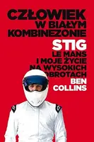 Okładka: Człowiek w białym kombinezonie.