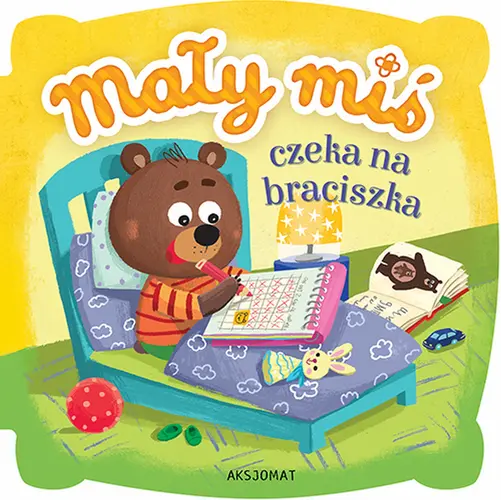 Okładka: Mały miś czeka na braciszka