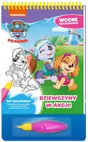 Okładka: Psi Patrol. Wodne kolorowanie 15. Dziewczyny w akcji!