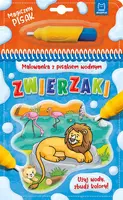 Okładka: Malowanka z pisakiem wodnym. Zwierzaki