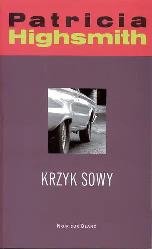 Okładka: Krzyk sowy