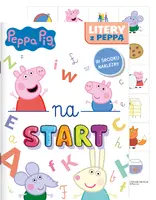Okładka: Peppa Pig. Na start… 6. Litery z Peppą