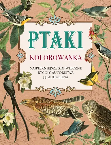 Okładka: Ptaki. Kolorowanka antystresowa