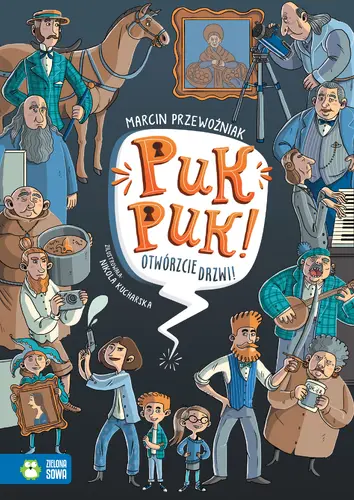 Okładka: Puk, puk! Otwórzcie drzwi!