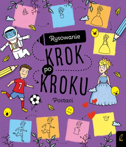Okładka: Rysowanie krok po kroku. Postaci