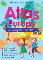 Okładka: Atlas Europy z naklejkami i plakatem