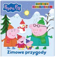 Okładka: Peppa Pig. Kraina opowieści. Zimowe przygody