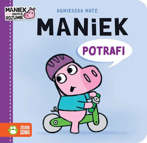 Okładka: Maniek potrafi
