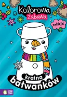Okładka: Kolorowa zabawa. Kraina bałwanków