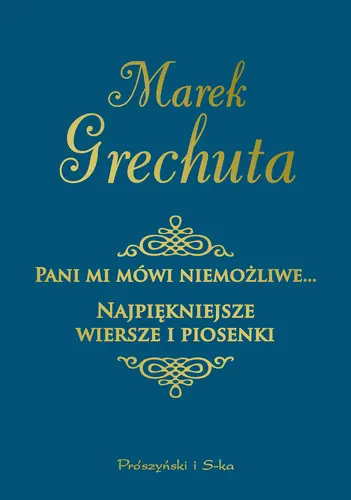 Okładka: Pani mi mówi niemożliwe