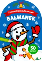 Okładka: Bałwanek. Świąteczne kolorowanki
