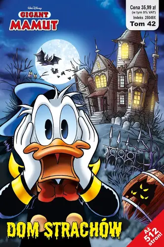 Okładka: Gigant Mamut. Dom strachów. Tom 3/2024