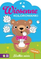 Okładka: Wiosenne kolorowanki. Słodkie misie